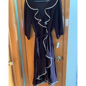 Black Donny and Nicole Size 14 Mermaid dress